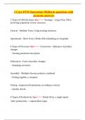 &colon; I-Core P370 Operations &ndash; Briggs &ndash; Indiana University &ndash; Midterm Questions with Accurate Answers