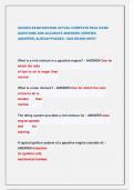 AUXSEA EXAM 2025&sol;2026 ACTUAL COMPLETE REAL EXAM   QUESTIONS AND ACCURATE ANSWERS &lpar;VERIFIED  ANSWERS&rpar; ALREADYPASSED &sol; 2025 BRAND NEW&excl;&excl;  