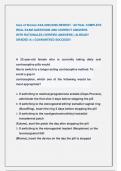 Care of Women KSA 2025&sol;2026 NEWEST &sol; ACTUAL COMPLETE  REAL EXAM QUESTIONS AND CORRECT ANSWERS   WITH RATIONALES &lpar;VERIFIED ANSWERS &rpar; ALREADY      GRADED A&plus;&vert; GUARANTEED SUCCESS&excl;&excl;  