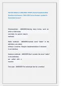 CSE 2221 Midterm 2 2025&sol;2026  UPDATE &sol;Actual CompleteVerified  Questions And Answers &vert; With 100&percnt; Correct Answers &sol; graded A&plus;  Guaranteed Success&excl;&excl;  
