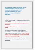 Ellis and associates Lifeguard test 2025&sol;2026 &vert; ACTUAL  COMPREHENSIVE REAL EXAM QUESTIONS AND                   CORRECTANSWERS &lpar;COMPLETE  VERIFIED                      SOLUTIONS&rpar; GUARANTEED SUCCESS &vert;                                          GRADED A&plus;&excl;&excl; &lpar;1