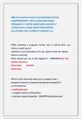 EMR Final Written Practice Test 2025&sol;2026 ACTUAL  COMPREHENSIVE  REAL EXAM QUESTIONS &vert;                 FREQUENTLY TESTED QUESTIONS &vert;RECENTLY                     TESTING REAL EXAM QUESTIONS&vert;VERIFIED   SOLUTIONS &lpar;100&percnt; CORRECT&rpar; GRADED A&plus;&excl;&excl; 