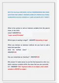 MCIT 591 Final Exam 2025&sol;2026&vert; ACTUAL COMPREHENSIVE REAL EXAM  QUESTIONS AND CORRECT ANSWERS &lpar;COMPLETE VERIFIED SOLUTIONS&rpar;  GUARANTEED SUCCESS &vert;GRADED A&plus;&excl;&excl; &lpar;100&percnt; ACCURATE&rpar; GET IT RIGHT&excl;&excl; 