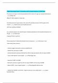 Flight Physiology Exam &vert; Questions with Correct Answers &vert; 100&percnt; Pass