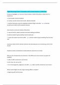 Flight Physiology Exam &vert; Questions with Correct Answers &vert; 100&percnt; Pass