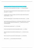 Flight Physiology Exam &vert; Questions with Correct Answers &vert; 100&percnt; Pass