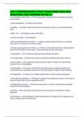 ASPT COMPREHENSIVE STUDY EXAM GUIDE 2025&sol;2026 QUESTIONS AND ANSWERS RATED A&plus;