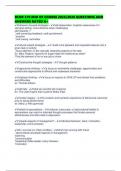 BCOR 370 END OF COURSE 2025&sol;2026 QUESTIONS AND ANSWERS RATED A&plus;