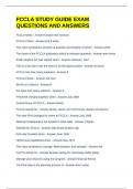 FCCLA STUDY GUIDE EXAM QUESTIONS AND ANSWERS