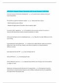 HTM 2314 - Chapter 3 Exam &vert; Questions with Correct Answers &vert; 100&percnt; Pass