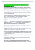 BCOR 370 FINAL PAPER 2025&sol;2026 QUESTIONS AND ANSWERS RATED A&plus;