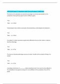 HTM 2314 Exam 2 &vert; Questions with Correct Answers &vert; 100&percnt; Pass