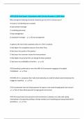 HTM 2314 Final Exam &vert; Questions with Correct Answers &vert; 100&percnt; Pass