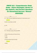 OMVIC ALL &sol; Comprehensive Study Guide &ndash; Expert Strategies&comma; Review of Key Quizzes&comma; And Practice Questions for Guaranteed Success &sol; Newest 2025&sol;2026&period; 