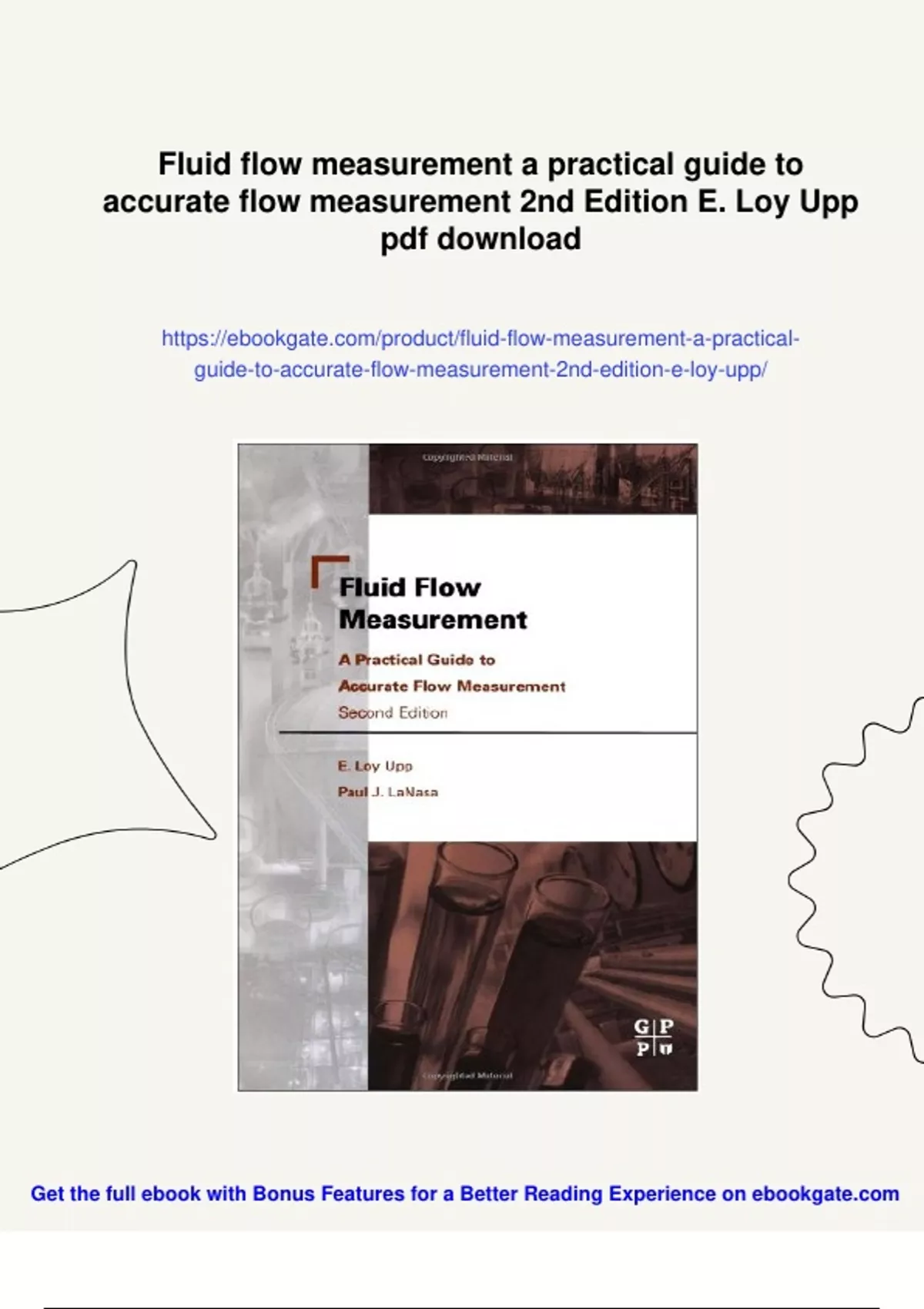 Summary Fluid flow measurement a practical guide to accurate flow ...