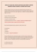 MODULE 5 EXAM 2025 UPDATE QUESTIONS AND CORRECT VERIFIED  ANSWERS ALREADY GRADED A&plus; &lpar;BRAND NEW VISION&rpar;