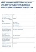 Exam &lpar;elaborations&rpar; ARDMS ABDOMEN BOARD  