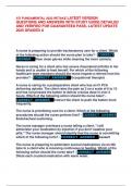 ATI FUNDAMENTAL 2023 RETAKE LATEST VERSION  QUESTIONS AND ANSWERS WITH STUDY GUIDE DETAILED  AND VERIFIED FOR GUARANTEED PASS&comma; LATEST UPDATE  2025 GRADED A