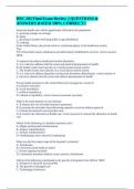 HSC 203 Final Exam Review &vert;&vert; QUESTIONS & ANSWERS RATED 100&percnt; CORRECT&excl;&excl;
