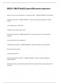BIOL 1001 Final Exam with correct answers&period;