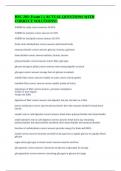 HSC 203&colon; Exam 2 &vert;&vert; ACTUAL QUESTIONS WITH CORRECT SOLUTIONS&excl;&excl;