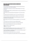 HSC 203 &vert;&vert; QUESTIONS WITH COMPLETE SOLUTIONS&excl;&excl;