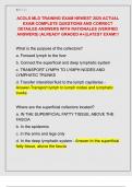 ACOLS MLD TRAINING EXAM NEWEST 2025 ACTUAL  EXAM COMPLETE QUESTIONS AND CORRECT  DETAILED ANSWERS WITH RATIONALES &lpar;VERIFIED  ANSWERS&rpar; &vert;ALREADY GRADED A&plus;&vert;&vert;LATEST EXAM&excl;&excl;&excl; 