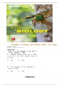 TEST BANK FOR Essentials of Biology 6th Edition by Sylvia S&period; Mader &comma; Michael Windelspecht ISBN&colon;978-1260087321 ALL CHAPTERS COVERED YOUR ULTIMATE GUIDE 100&percnt; VERIFIED A&plus; GRADE ASSURED&excl;&excl;&excl;&excl;&excl; NEW LATEST UPDATE&excl;&excl;&excl;&excl;&excl;&excl;