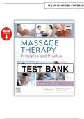 Massage Therapy&colon; Principles and Practice &ndash; Salvo&comma; 7th Edition &ndash; Complete Test Bank with Answers