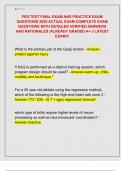 PES TEST FINAL EXAM AND PRACTICE EXAM  QUESTIONS 2025 ACTUAL EXAM COMPLETE EXAM  QUESTIONS WITH DETAILED VERIFIED ANSWERS  AND RATIONALES &sol;ALREADY GRADED A&plus; &sol;&sol; LATEST  EXAM&excl;&excl;&excl; 
