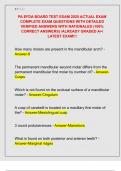 PA EFDA BOARD TEST EXAM 2025 ACTUAL EXAM  COMPLETE EXAM QUESTIONS WITH DETAILED  VERIFIED ANSWERS WITH RATIONALES &lpar;100&percnt;  CORRECT ANSWERS&rpar; &sol;ALREADY GRADED A&plus;&sol;  LATEST EXAM&excl;&excl;&excl;
