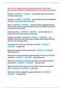 Nu110 LATEST VERSION QUESTIONS AND ANSWERS WITH STUDY GUIDE  DETAILED AND VERIFIED FOR GUARANTEED PASS&comma; LATEST UPDATE 2025 GRADED  A 