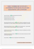 GRCC FORBES BI 122 EXAM 2 &lpar;COMBINE WITH QUIZ&rpar; EXAM 2025 QUESTIONS AND ANSWERS