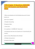 C795 Chapter 16 Questions 2025&sol;2026  Exam All Answers and Illustrations  Given
