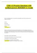  CEH v12 Practice Questions with Answers &ndash; 2024&sol;2025 Edition