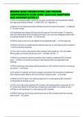 DEFENSE BASIC PRESERVATION AND PACKING COMPREHENSIVE EXAM SHEET 2025&sol;2026 QUESTIONS AND ANSWERS RATED A&plus;