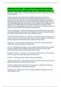 ELECTROLYSIS IBEC&plus;LASER STATE BOARD EVALUATION EXAMS 2025&sol;2026 QUESTIONS AND ANSWERS RATED A&plus;