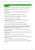 ELECTROLYSIS IBEC 2025&sol;2026 QUESTIONS AND ANSWERS RATED A&plus;
