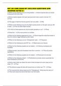 ENT 201 CORE EXAM SET 2025&sol;2026 QUESTIONS AND ANSWERS RATED A&plus;