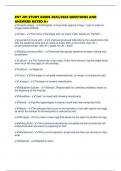 ENT 201 STUDY GUIDE 2025&sol;2026 QUESTIONS AND ANSWERS RATED A&plus;