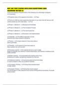 ENT 201 TEST PAPER 2025&sol;2026 QUESTIONS AND ANSWERS RATED A&plus;
