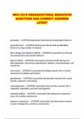  WGU C215&sol; C215 PACKAGED EXAMS&colon; QUESTIONS AND 100&percnt; VERIFIED ANSWERS 