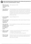 EGBC EXAM PREP &lpar;ETHICS TEXTBOOK FLASH CARDS&rpar; 2025 QUESTIONS WITH 100&percnt; SOLVED ANSWERS&sol;NEWEST UPDATE