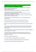 HUMAN NUTRITION END OF COURSE EXAM 2025&sol;2026 QUESTIONS AND ANSWERS RATED A&plus;