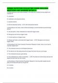 HUMAN NUTRITION EVALUATION EXAMS 2025&sol;2026 QUESTIONS AND ANSWERS RATED A&plus;