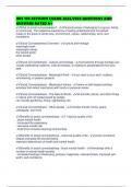 IDIS 199 REVISION EXAMS 2025&sol;2026 QUESTIONS AND ANSWERS RATED A&plus;