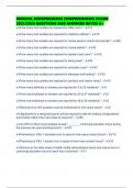 INDIANA JURISPRUDENCE COMPREHENSIVE EXAMS 2025&sol;2026 QUESTIONS AND ANSWERS RATED A&plus;