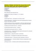 INDIANA PRIMARY INSTRUCTOR EVALUATION EXAMS 2025&sol;2026 QUESTIONS AND ANSWERS GRADED A&plus;