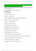 KAPPA BETA GAMMA COMPREHENSIVE EXAM 2025&sol;2026 QUESTIONS AND ANSWERS RATED A&plus;