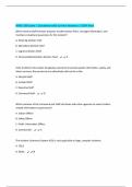 NIMS 100 Exam &vert; Questions with Correct Answers &vert; 100&percnt; Pass